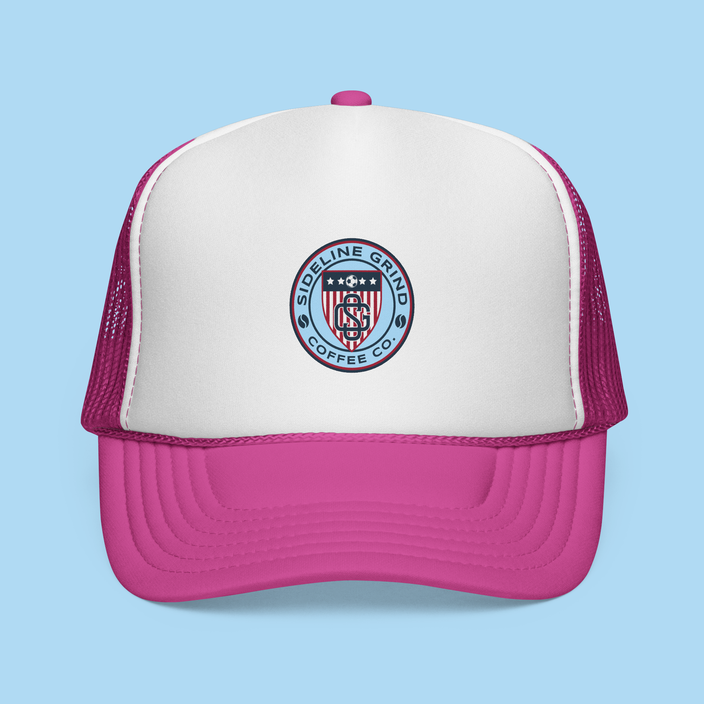 Sideline Grind Original Trucker Hat | Pink
