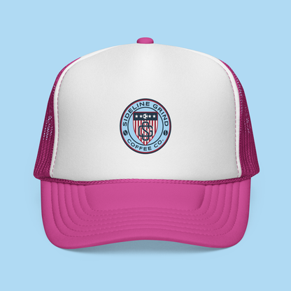 Sideline Grind Original Trucker Hat | Pink