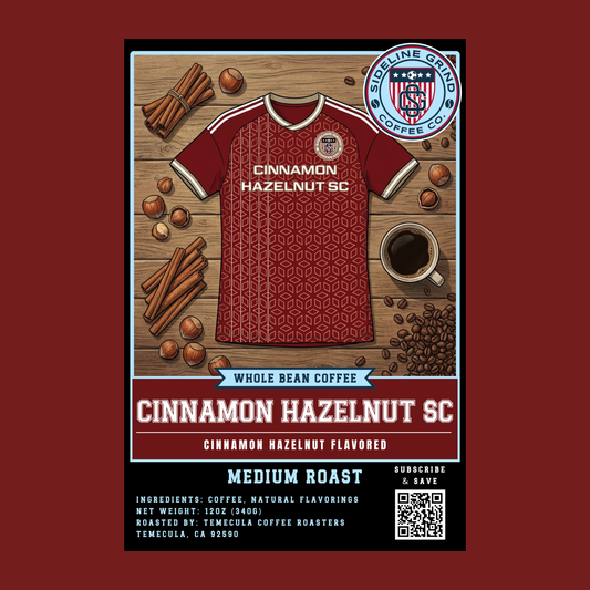 CINNAMON HAZELNUT SC - FLAVORED COFFEE - 12 OZ. & 2 LB.