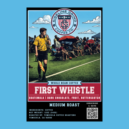 FIRST WHISTLE | GUATEMALA - SINGLE ORIGIN COFFEE - 12 OZ. & 2 LB.