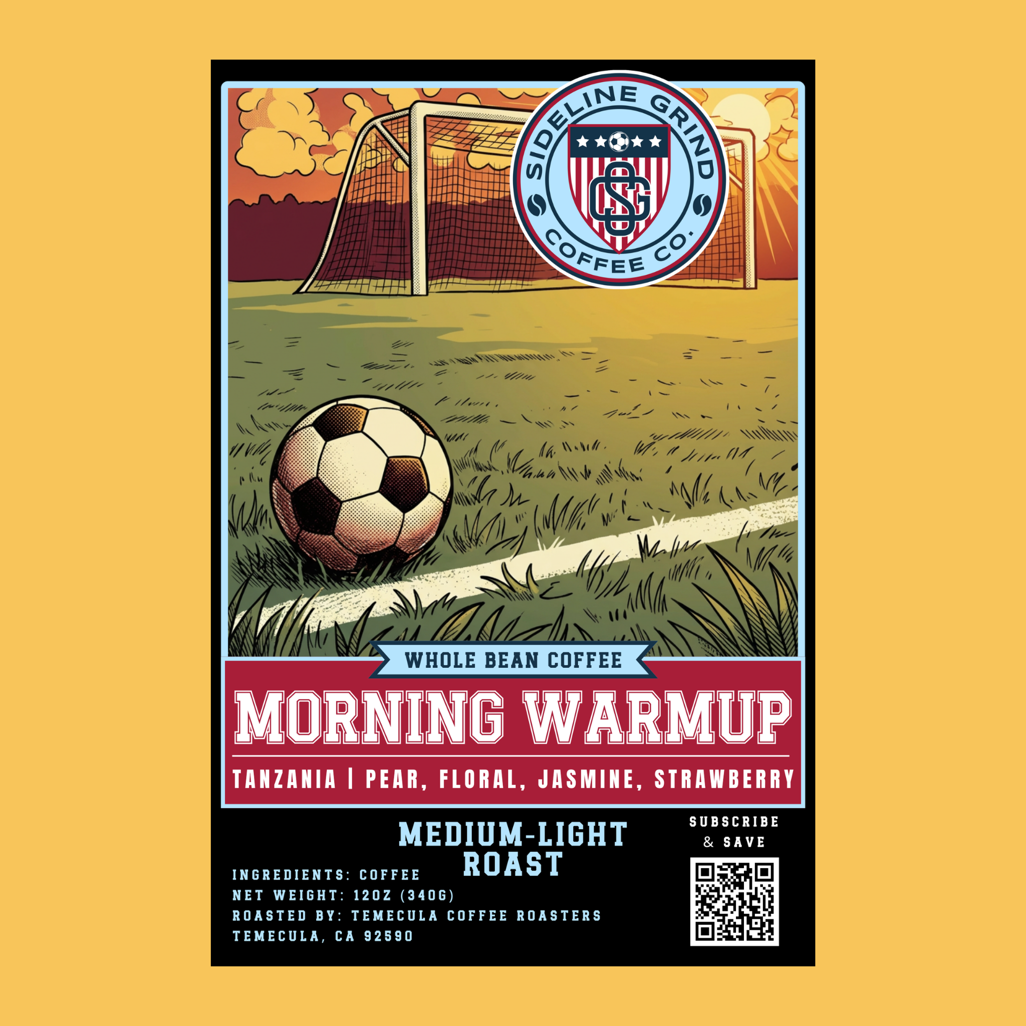 MORNING WARMUP | TANZANIA - SINGLE ORIGIN COFFEE - 12 OZ. & 2 LB.