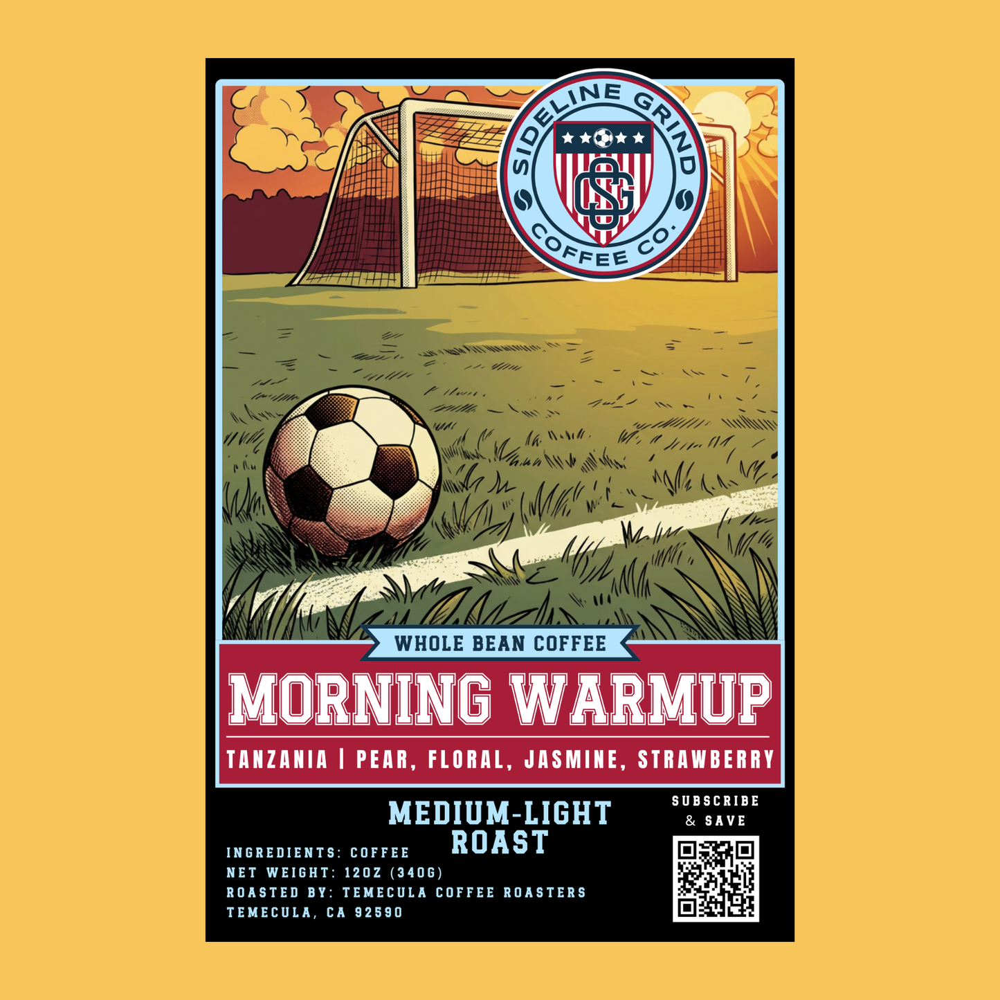 MORNING WARMUP | TANZANIA - SINGLE ORIGIN COFFEE - 12 OZ. & 2 LB.