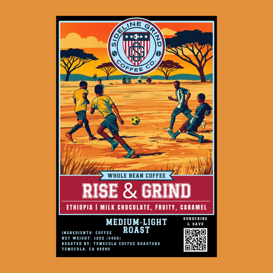 RISE & GRIND | ETHIOPIA - SINGLE ORIGIN COFFEE - 12 OZ. & 2 LB.