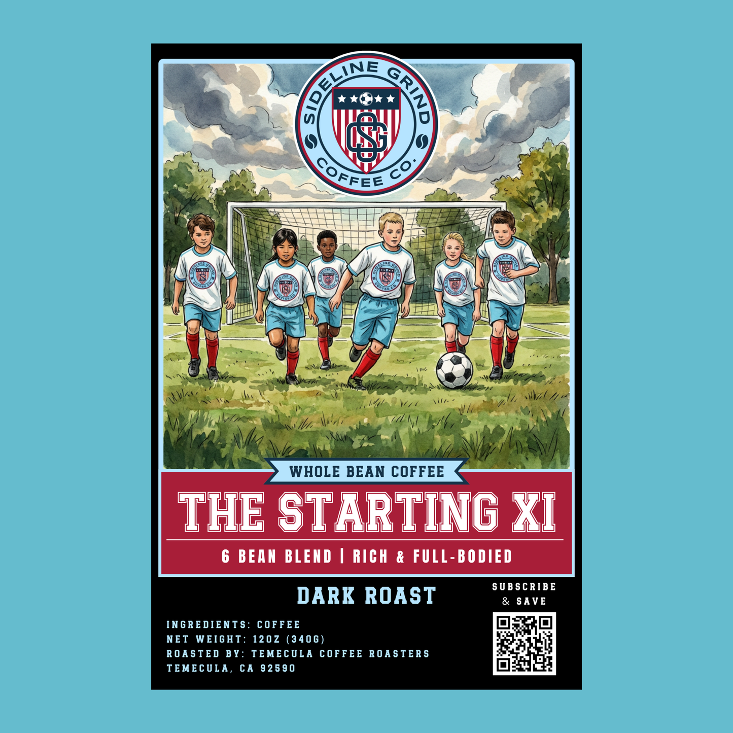 THE STARTING XI - COFFEE BLEND - 12 OZ. & 2 LB.
