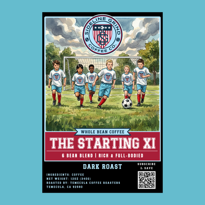 THE STARTING XI - COFFEE BLEND - 12 OZ. & 2 LB.