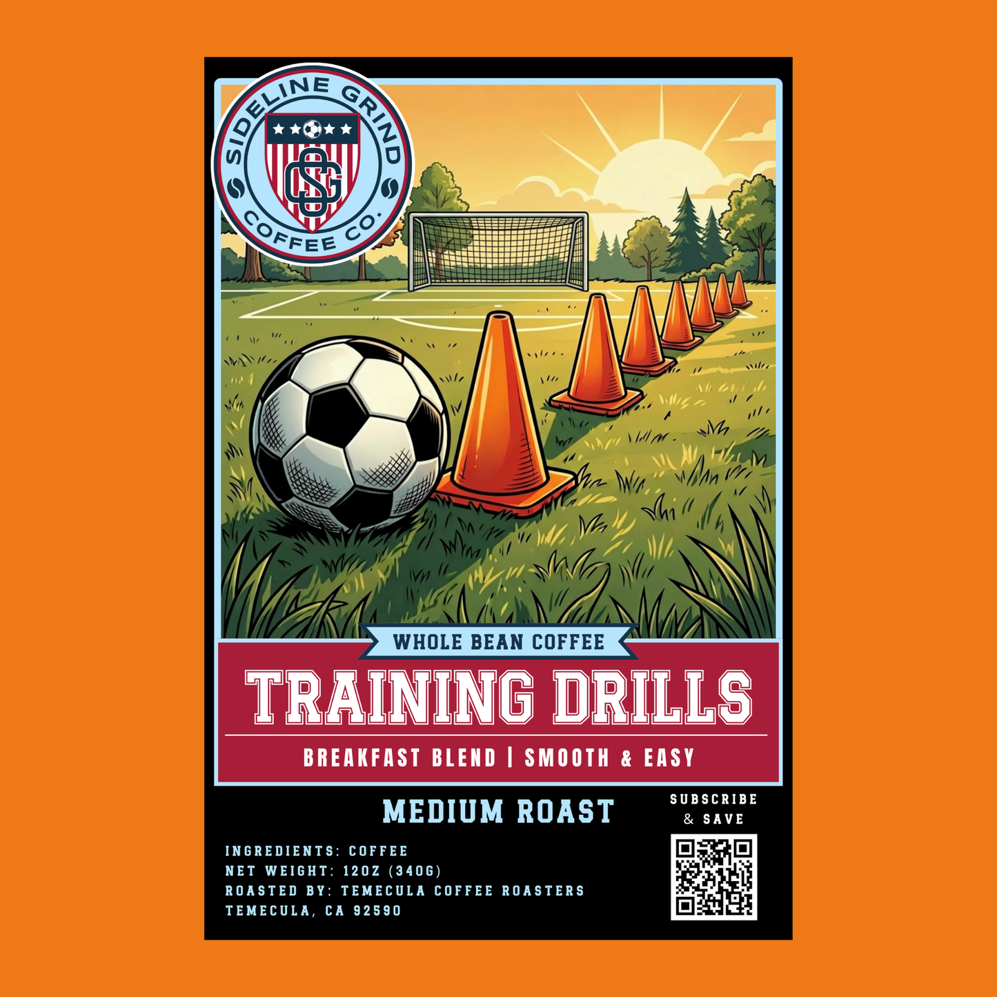 TRAINING DRILLS - COFFEE BLEND - 12 OZ. & 2 LB.