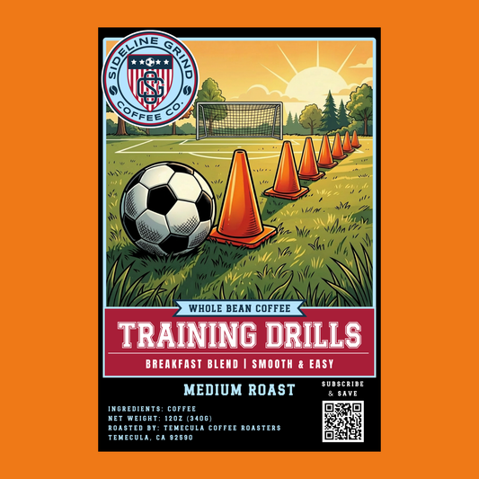 TRAINING DRILLS - COFFEE BLEND - 12 OZ. & 2 LB.