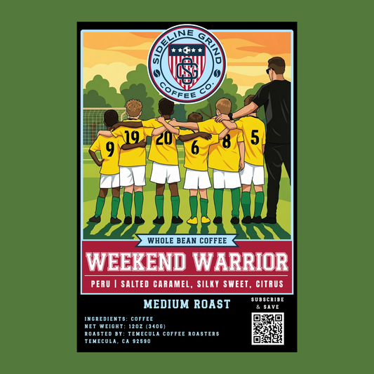 WEEKEND WARRIOR | PERU - SINGLE ORIGIN COFFEE - 12 OZ. & 2 LB.
